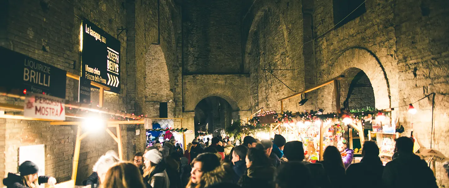 PERUGIA E I MERCATINI SOTTERRANEI